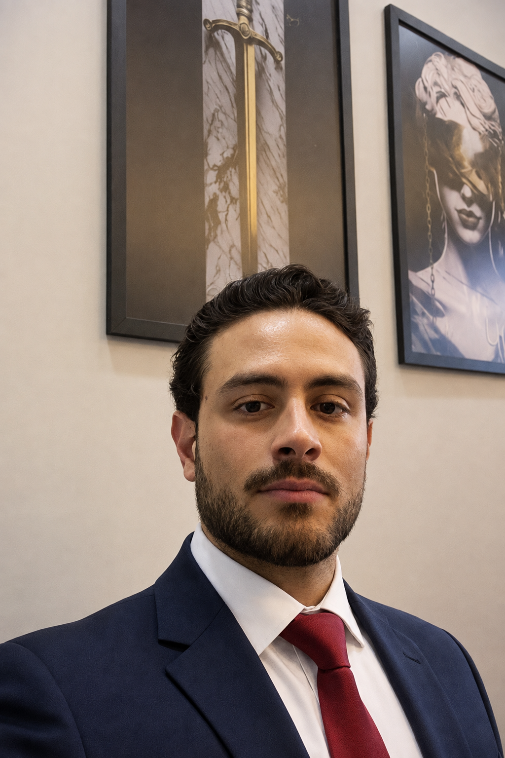 Dr. José Henrique de Lima Vizentini no escritório